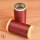 Fil de couture en coton glacé, coloris Grenat n°535 de la marque Fil au Chinois