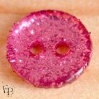 Bouton Paillettes Rose 10 mm