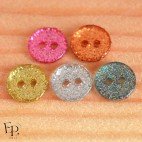 Boutons Paillettes divers coloris 10 mm