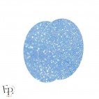 Genouillère & Coudière x 2 - Ovale Enfant Thermocollant - Bleu ciel fluo Pailleté Star
