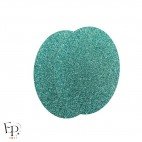 Genouillère & Coudière x 2 - Ovale Enfant Thermocollant - Bleu Jade Pailleté Star