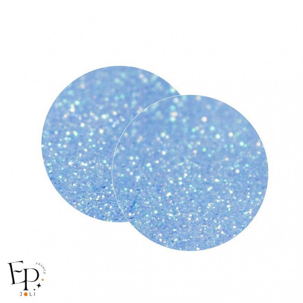 Genouillère & Coudière x 2 - Rond Enfant Thermocollant - Bleu clair fluo Pailleté Star Genouillère & Coudière x 2 - Rond Enfant Thermocollant - Bleu clair fluo Pailleté Star