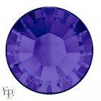 Strass Hotfix Swarovski Xilion 2038 SS10 coloris Velours Violet (Purple Velvet) 3 mm thermocollant