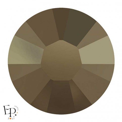 Strass Hotfix Swarovski Xilion 2038 SS10 coloris Métallique Or Clair (Metallic Light Gold) 3 mm thermocollant