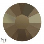 Strass Hotfix Swarovski Xilion 2038 SS10 coloris Métallique Or Clair (Metallic Light Gold) 3 mm thermocollant