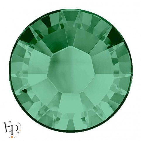 Cristal XILION 2038 Erinite – teinte vert menthe douce avec reflets délicats