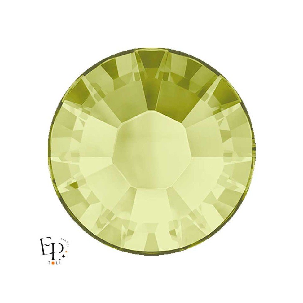 Cristal XILION 2038 Jonquil – éclat pastel jaune clair sur fond neutre Cristal XILION 2038 Jonquil – éclat pastel jaune clair sur fond neutre