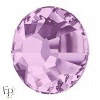 Strass Hotfix Swarovski Xilion 2038 SS10 coloris Améthyste clair (Light Amethyst) 3 mm thermocollant - Vue de profil