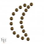 Strass thermocollant Swarovski Crystal Dorado – motif Lune