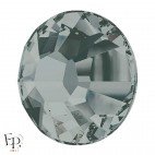 Strass Hotfix Swarovski Xilion 2038 coloris Diamant noir (Black Diamond) thermocollant - Vue de profil