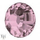 Strass Hotfix Swarovski Xilion 2038 SS10 (3 mm) et SS16 (4 mm) coloris Vieux Rose (Antique Pink) thermocollant - Vue de profil