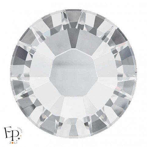Strass Hotfix Swarovski Xilion 2038 SS10 (3 mm) et SS16 (4 mm) coloris Cristal thermocollant