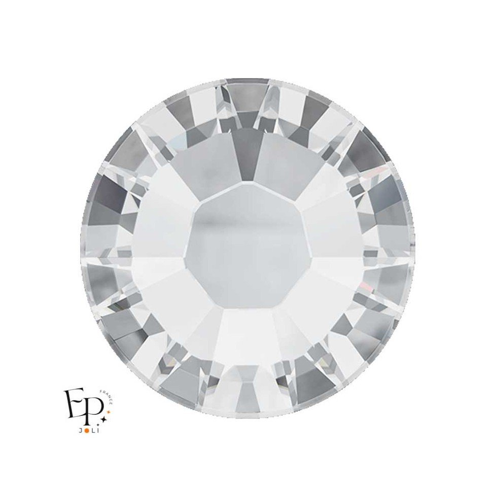 Strass Hotfix Swarovski Xilion 2038 SS10 (3 mm) et SS16 (4 mm) coloris Cristal thermocollant Strass Hotfix Swarovski Xilion 2038 SS10 (3 mm) et SS16 (4 mm) coloris Cristal thermocollant