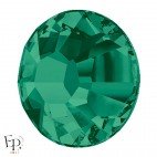 Strass thermocollant Swarovski Emerald – finition brillante vert joaillerie