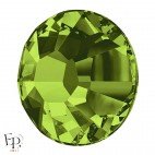 Strass Hotfix Swarovski Xilion 2038 SS10 (3 mm) et SS16 (4 mm) coloris Olivine thermocollant - Vue de profil
