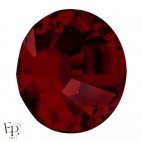 Strass Hotfix Swarovski Xilion 2038 SS10 (3 mm) et SS16 (4 mm) coloris Rouge Siam thermocollant - Vue de profil