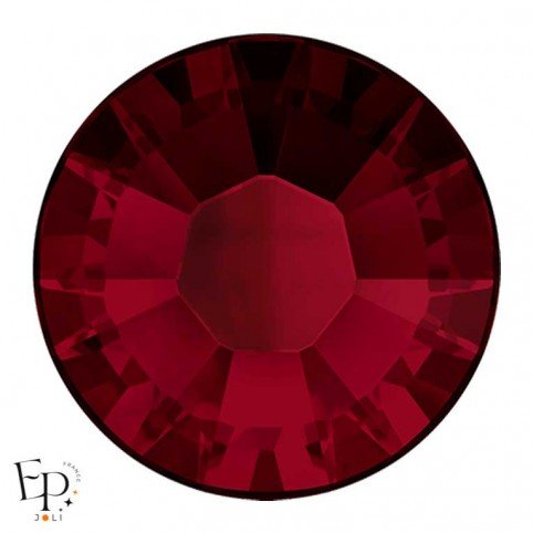 Strass Swarovski thermocollant Rouge Siam 3 ou 4 mm