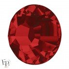 Strass Hotfix Swarovski Xilion 2038 SS10 (3 mm) et SS16 (4 mm) coloris Rouge Siam clair (Light Siam) thermocollant - Profil