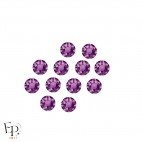 Motif Dièse avec strass Hotfix Swarovski Xirius 2078 SS20 (5 mm) coloris Améthyste thermocollant