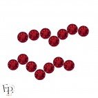 Motif Oiseaux avec Strass Hotfix Swarovski Xirius 2078 SS20 (5 mm) coloris Rouge Siam clair thermocollant
