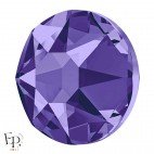 Strass Hotfix Swarovski Xirius 2078 SS20 (5 mm) coloris Tanzanite thermocollant - Vue de profil