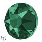 Strass Swarovski Emerald thermocollant – de profil - vert profond intense et éclat précieux