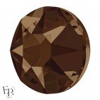 Strass Hotfix Swarovski Xirius 2078 SS20 (5 mm) et SS34 (7 mm) coloris Smoked Topaz thermocollant - Vue de profil