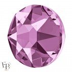 Strass Hotfix Swarovski Xirius 2078 SS20 (5 mm) et SS34 (7 mm) coloris Améthyste clair thermocollant - Vue de profil