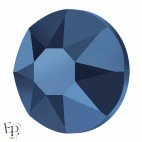 Strass Hotfix Swarovski Xirius 2078 SS20 (5 mm) et SS34 (7 mm) coloris Cristal Bleu métallique thermocollant - Vue de profil
