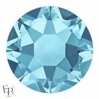 Strass Hotfix Swarovski Xirius 2078 SS20 (5 mm) et SS34 (7 mm) coloris Aigue - Marine thermocollant