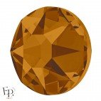 Strass Hotfix Swarovski Xirius 2078 SS20 (5 mm) et SS34 (7 mm) coloris Crystal Copper thermocollant - Vue de profil