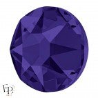 Strass Hotfix Swarovski Xirius 2078 SS20 (5 mm) et SS34 (7 mm) coloris Velours Violet thermocollant - Vue de profil