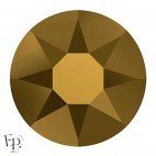 Strass Hotfix Swarovski Xirius 2078 SS20 (5 mm) et SS34 (7 mm) coloris Crystal Dorado thermocollant