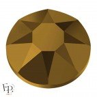 Strass Hotfix Swarovski Xirius 2078 SS20 (5 mm) et SS34 (7 mm) coloris Crystal Dorado thermocollant