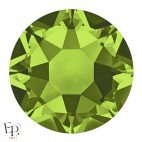 Strass Hotfix Swarovski Xirius 2078 SS20 (5 mm) et SS34 (7 mm) coloris Olivine thermocollant