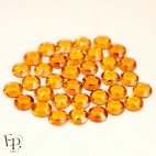 Lot de Strass Hotfix Swarovski Xirius 2078 coloris Topaze thermocollant