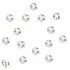 Strass thermocollant Swarovski Crystal AB – finition Aurora Borealis lumineuse - motif étoile 7 branches