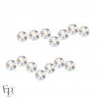 Strass thermocollant Swarovski Crystal AB – finition Aurora Borealis lumineuse - motif oiseaux