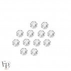 Motif Dièse avec Strass Hotfix Swarovski Xirius 2078 coloris Cristal thermocollant