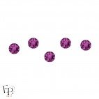 Strass thermocollant Swarovski  Fuchsia 5 et 7 mm – motif oiseau