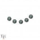 Strass Swarovski Black Diamond – éclat anthracite translucide - motif Sourire