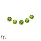 Motif Sourire avec Strass Hotfix Swarovski Xirius 2078 coloris Olivine thermocollant