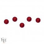 Motif Oiseau en vol avec Strass Hotfix Swarovski Xirius 2078 coloris Rouge Siam clair thermocollant