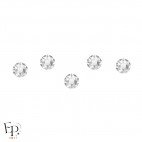 Strass thermocollant Swarovski clair – cristal incolore scintillant et élégant - motif oiseau