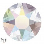 Strass Hotfix Swarovski Xirius 2078 SS20 (5 mm) et SS34 (7 mm) coloris Cristal Aurore Boréale thermocollant