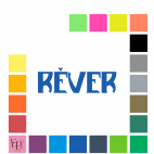 Rêver, en lettres à floquer style Napoléon (police Empire Union) - Uni mat thermocollant
