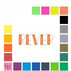 Rêver, en lettres à floquer style Décembre (police Holiday Season) - Uni mat thermocollant