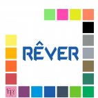 Rêver, en lettres à floquer style Gamer (police Realtime Gamer) - Uni mat thermocollant