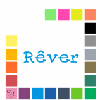 Rêver, en lettres à floquer style Machine à écrire (police Nf Kold) - Uni mat thermocollant