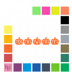 Rever, en lettres à floquer sans accent style Citrouille (police Sb Pumpkin Monogram) - Uni mat thermocollant